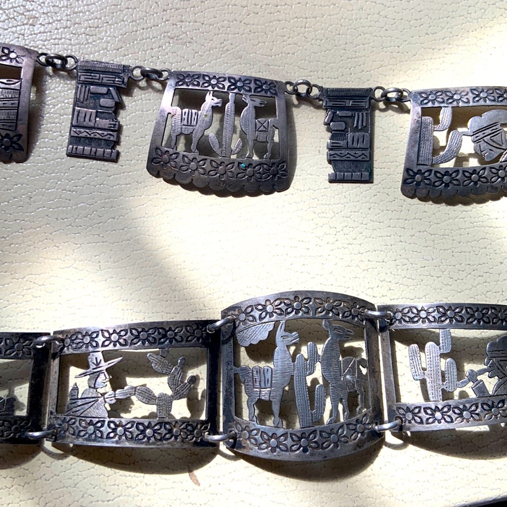 Vintage matching necklace and bracelet